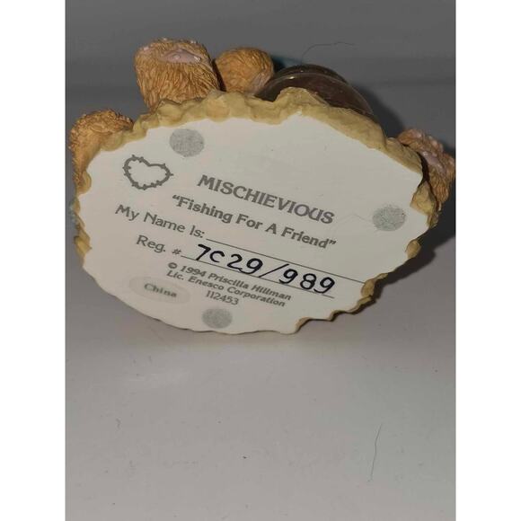 Enesco‎ Calico Cats "Fishing for a Friend" 112453 - Picture 5 of 5